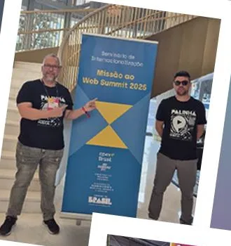 Equipe do Palinha na Missão ao Web Summit 2025